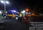 Cegah Balap Liar dan Gangguan Kamtibmas Dini Hari, Jajaran Polsek Polres Pamekasan Gencarkan Patroli Blue Light